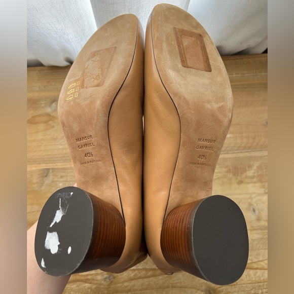 New Mansur Gavriel Glove Bootie in Caramel Women’s 10.5 - Picture 9 of 10